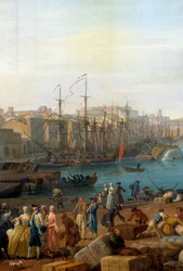 The Port of Marseille in the 18th Century (detail)
