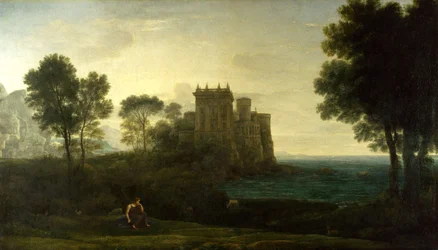 Landscape with Psyche outside the Palace of Cupid or the Enchanted Castle