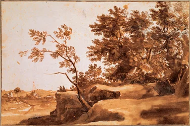 Tiber Landscape with Castel Sant
