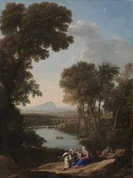 Rest on the Flight into Egypt, early 1640s