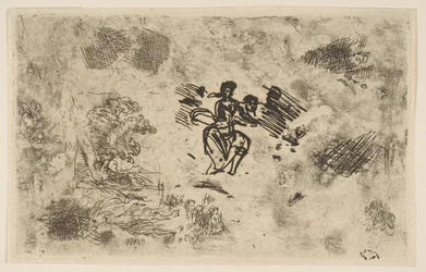 Seated Woman and Other Sketches