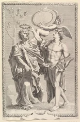 Frontispiece: Virgil, Publii Virgilii Maronis Opera, 1641