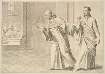 St. Bernard Taking a Brother to an Assembly