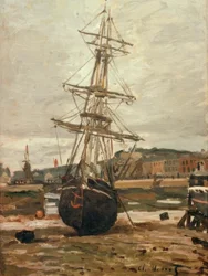 Beached Boat at Fecamp