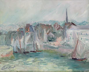 Boats in the Port of Honfleur, 1917