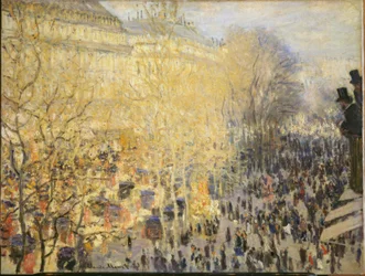Boulevard des Capucines in Paris