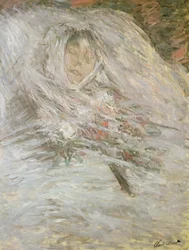 Camille Monet on Her Deathbed, 1879