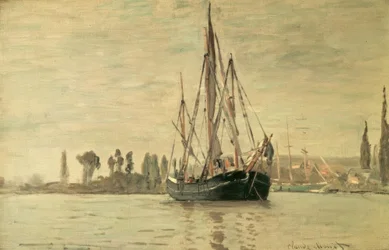 Chassemarée at Anchor (Rouen)