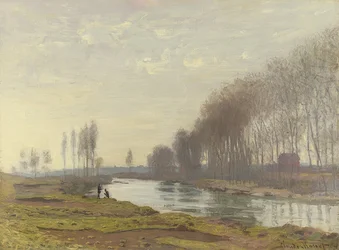 Branch of the Seine at Argenteuil (Petit Bras de la Seine, Argenteuil). 1872