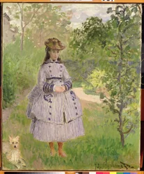 Girl in a Garden, 1873