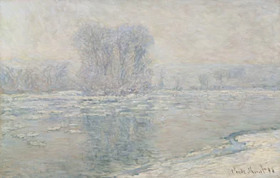 Ice, white effect