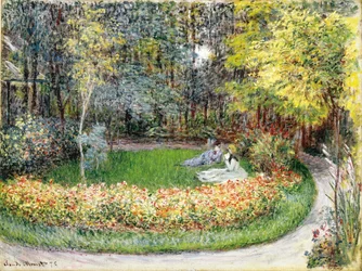 In the Garden, 1875