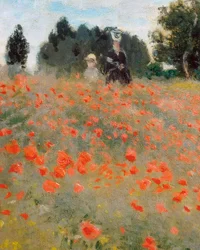 Poppies, Surroundings of Argenteuil (detail)