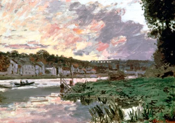 River Seine at Bougival, c1870