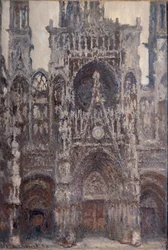 Rouen Cathedral, the Portal, Brown Harmony