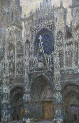 Rouen Cathedral, the Portal; Grey Weather