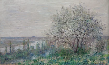 Spring mood in Vétheuil, 1880