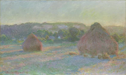 Stacks of Wheat, End of Summer