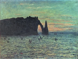 The Hollow Needle at Etretat