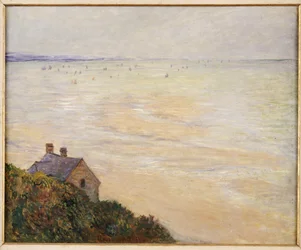The Hut at Trouville, Low Tide