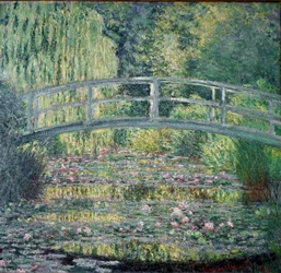 The Footbridge and the Waterlily Pool