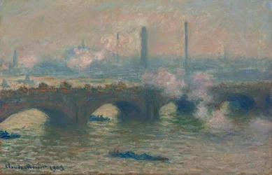 Waterloo Bridge, Gray Day, 1903
