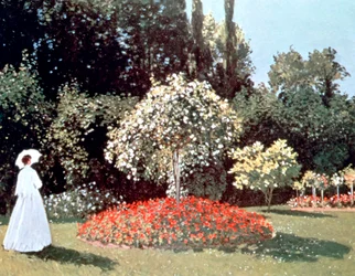 Woman in the Garden, Sainte Adresse