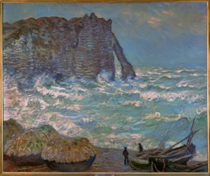 Étretat, Rough Sea