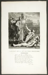 Frontispiece to the series Tableaux of the French Revolution