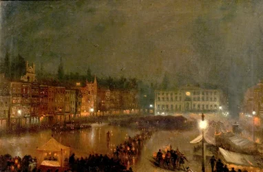 Torchlight Tattoo of Robin Hood Rifles, Nottingham Market Place