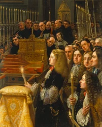 Adoration of the Sagrada Forma by Carlos II, King of Spain