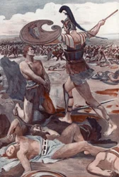 Illustration for the Iliad by Homer