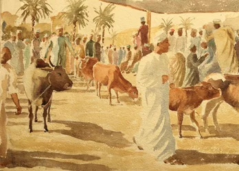 Cattle Market, Nizwa, Oman