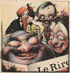 Cover design for the Le Rire magazine