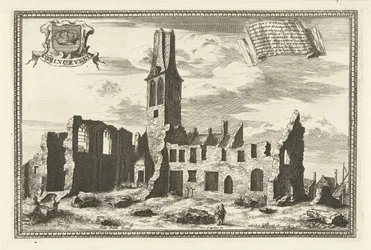 View of the Ruin of the Koningsveld Monastery