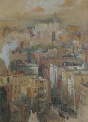 View of New York City, c.1910