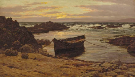Sunset Over the Coast