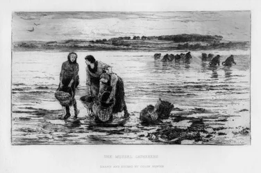 The Mussel Gatherers, c1890