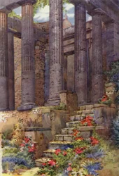 Greek Temple of Hercules, Cori
