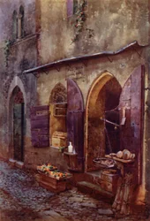 Mediaeval Shop in Via Mattonata, Terracina
