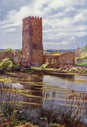 Ruins of Mediaeval Castle at Ninfa