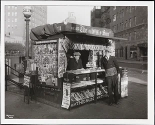A Newspaper Stand