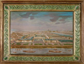 Palais Bourbon and Hotel de Lassay, St. Germain, Paris