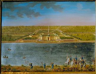 St. Hubert, a hunting lodge near Paris, built by Louis XV