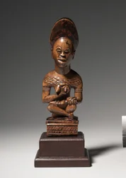 Mother-and-Child Figure, mid to late 1800s