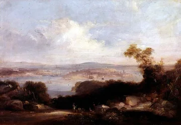 Extensive View of Sydney Harbour