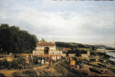 Entrance to the Village of Sevres
