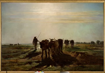The Oxen Going to the Plowing, Morning Effect