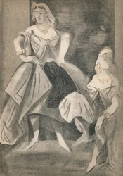 Portrait by Constantin Guys