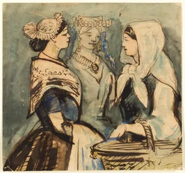Three Servant Women